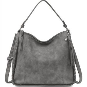 Slate Grey Mila Hobo Bag